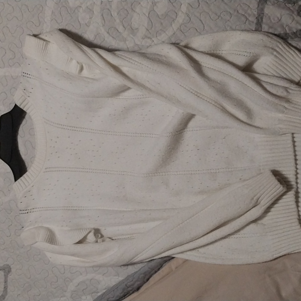 White sweater